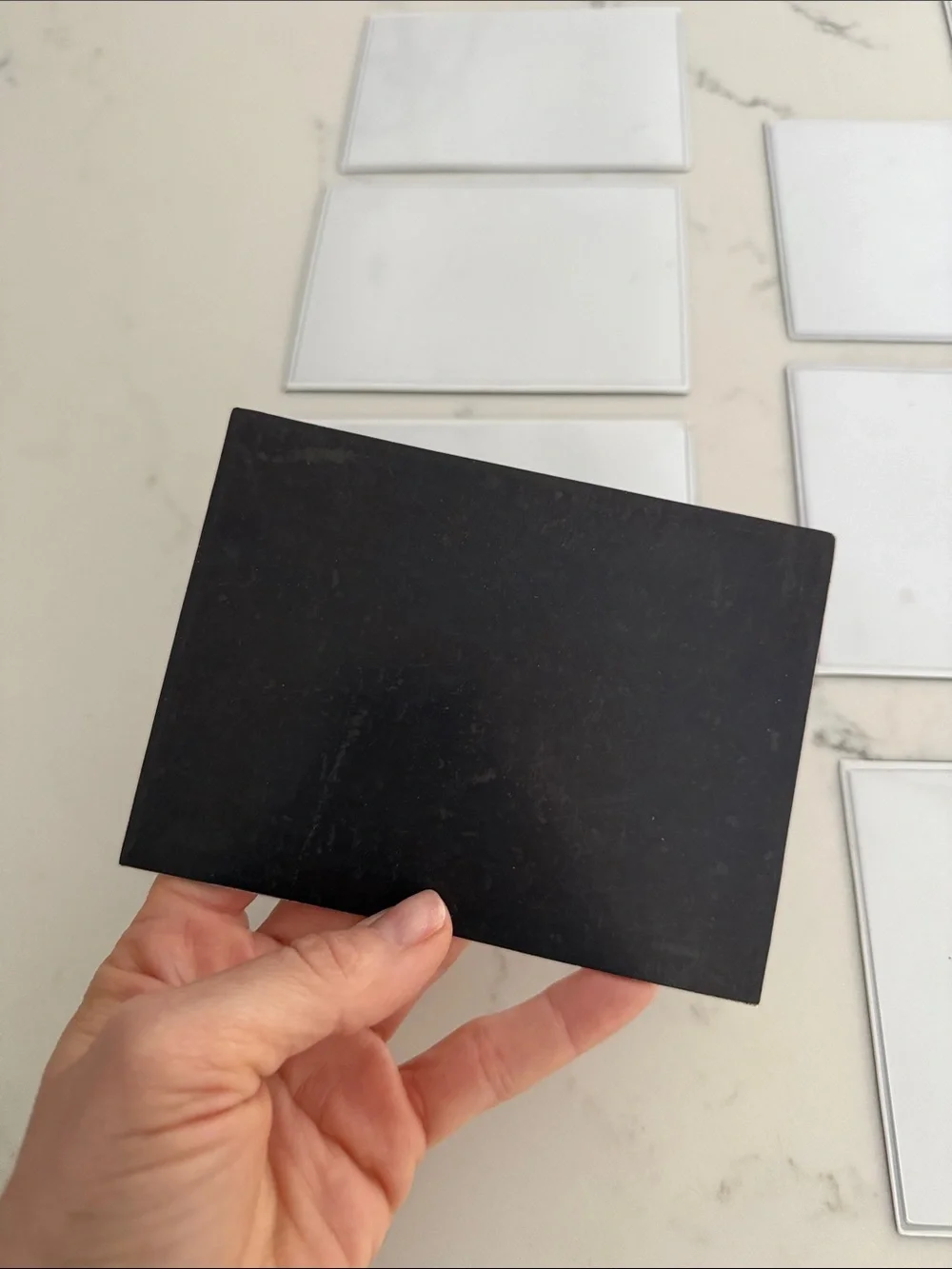 Magnetic photo frames Clear Plastic Card Sleeves - Set of 11